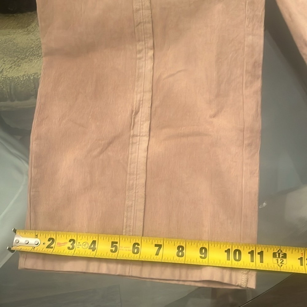 Making the Cut corduroy wide leg Halter Deconstructed Jumpsuit size Medium NWT - Picture 9 of 15